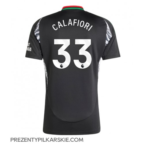 Stroje piłkarskie Arsenal Riccardo Calafiori #33 Koszulka Wyjazdowej 2024-25 Krótki Rękaw